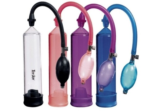 types of pumps to enlarge the penis